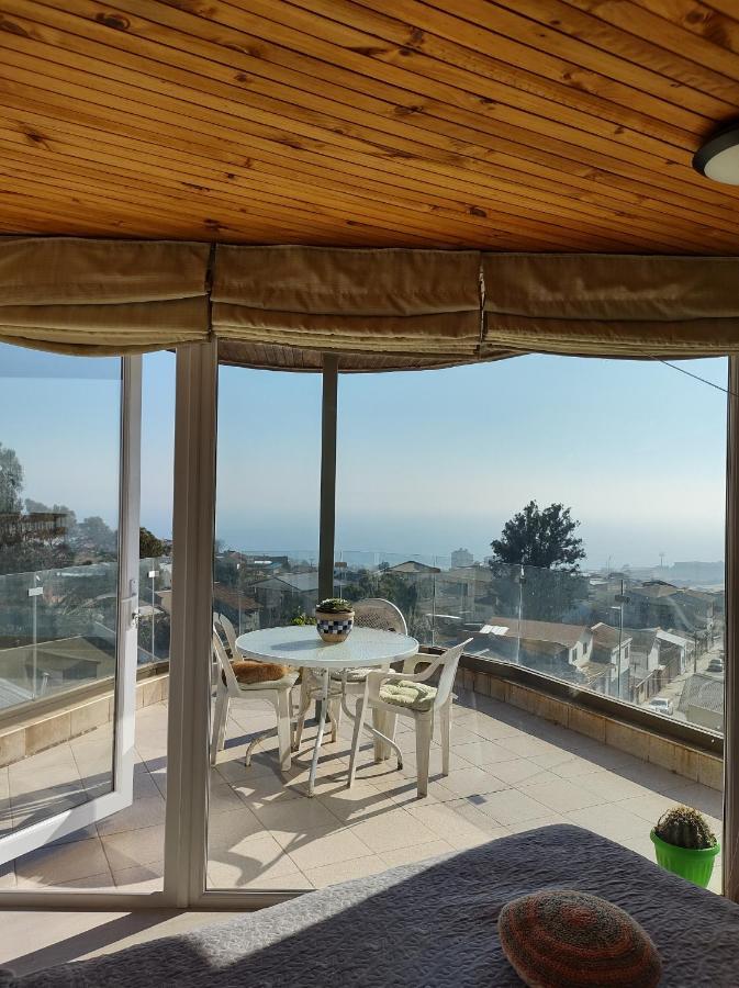 Hostal Lala Portena Vista Al Mar, Bano Privado Y Desayuno Valparaíso Eksteriør bilde