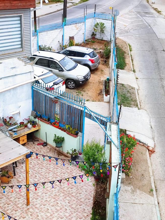 Hostal Lala Portena Vista Al Mar, Bano Privado Y Desayuno Valparaíso Eksteriør bilde
