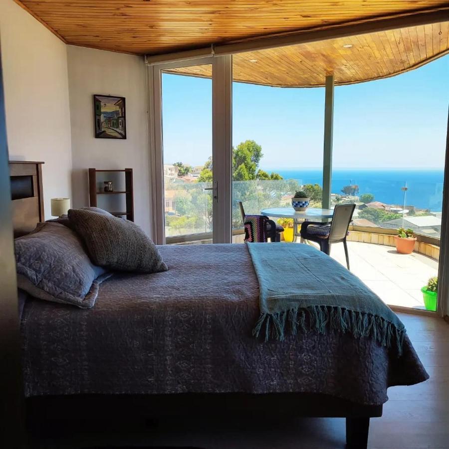Hostal Lala Portena Vista Al Mar, Bano Privado Y Desayuno Valparaíso Eksteriør bilde