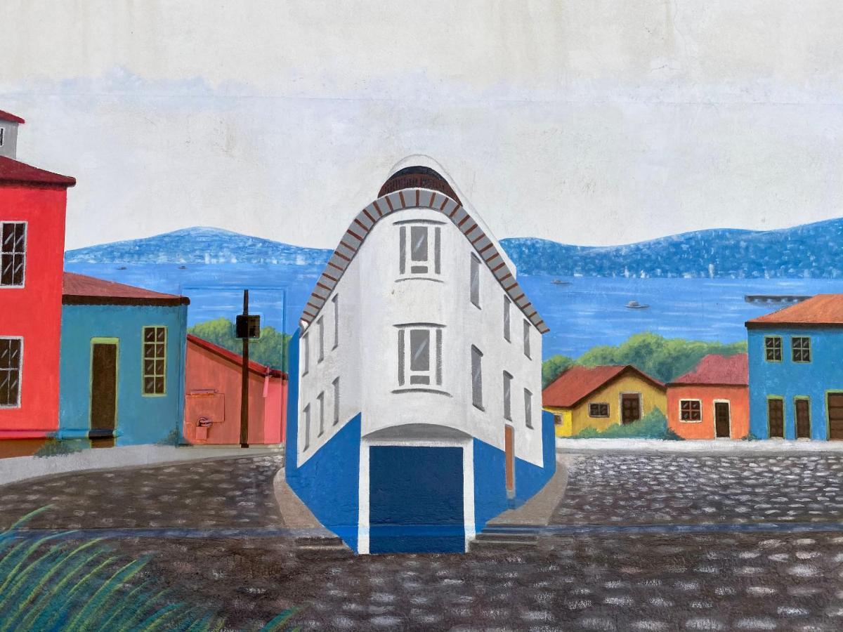 Hostal Lala Portena Vista Al Mar, Bano Privado Y Desayuno Valparaíso Eksteriør bilde