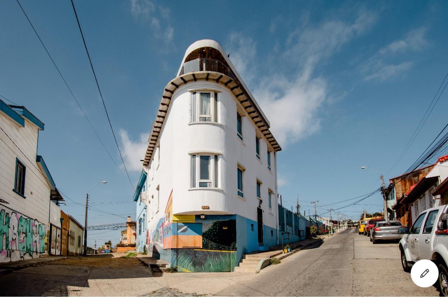 Hostal Lala Portena Vista Al Mar, Bano Privado Y Desayuno Valparaíso Eksteriør bilde