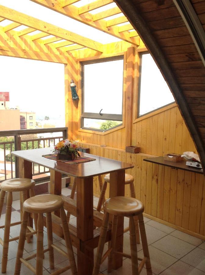 Hostal Lala Portena Vista Al Mar, Bano Privado Y Desayuno Valparaíso Eksteriør bilde